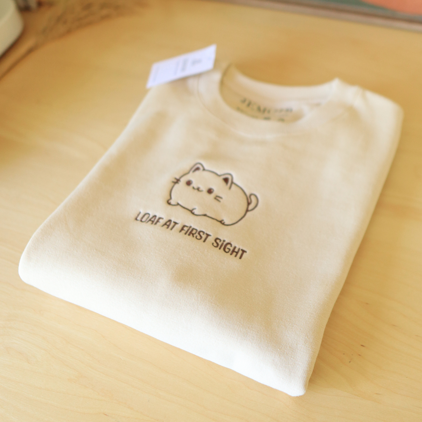 Loaf at First Sight – Embroidered Crewneck