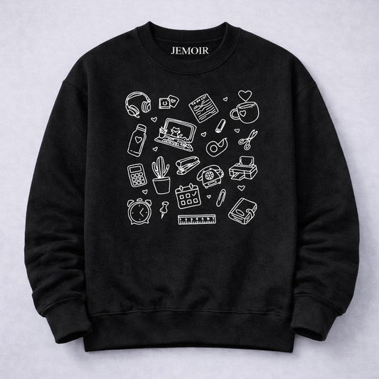 Office & School Vibes Sweatshirt