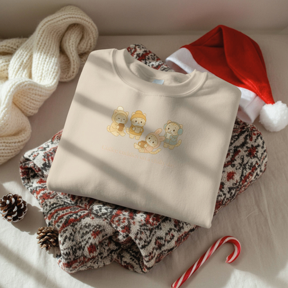 Coffee Cuddles on a Chilly Day Sweatshirt